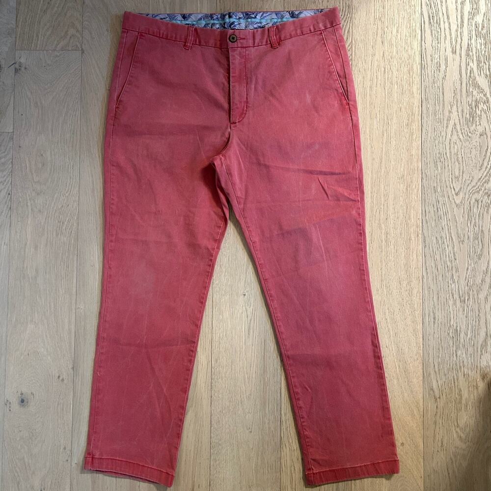 Tommy Bahama Pale Mauve Pink Boracay Men's Chino Pants Size 38x30